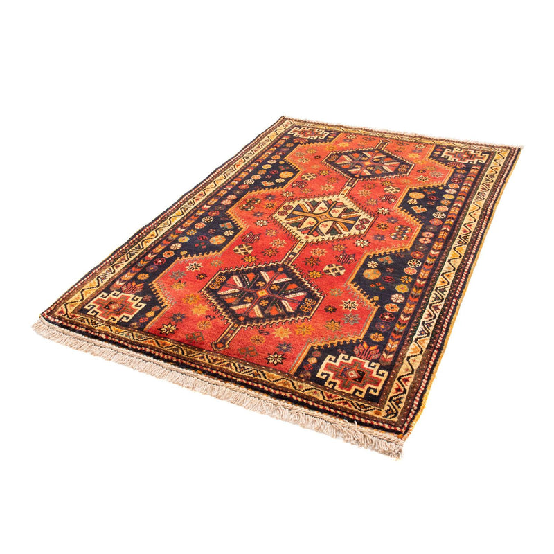 Perserteppich - Nomadic 170 x 116 cm - dunkelrot