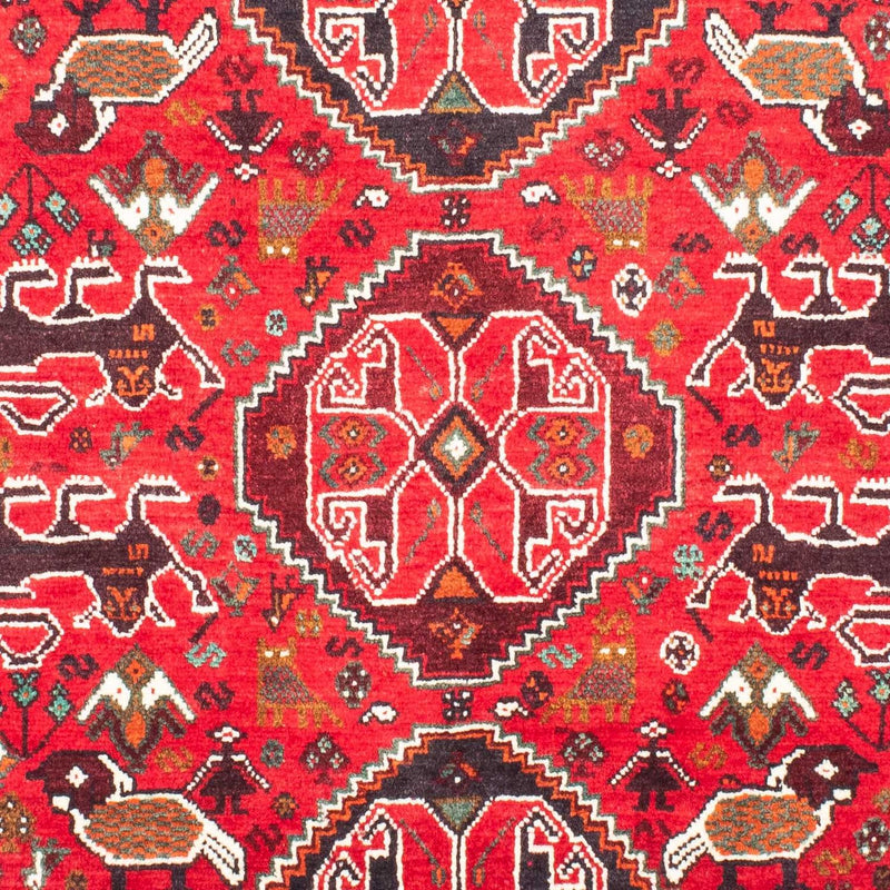 Perserteppich - Nomadic 154 x 104 cm - dunkelrot