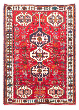 Perserteppich - Nomadic 158 x 112 cm - dunkelrot