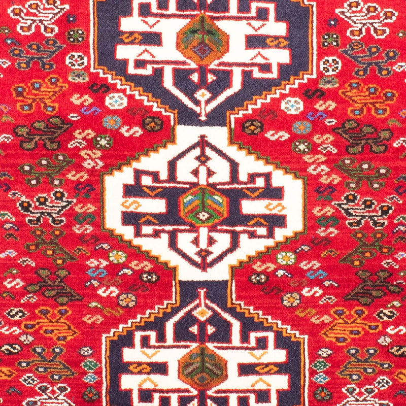Perserteppich - Nomadic 158 x 112 cm - dunkelrot