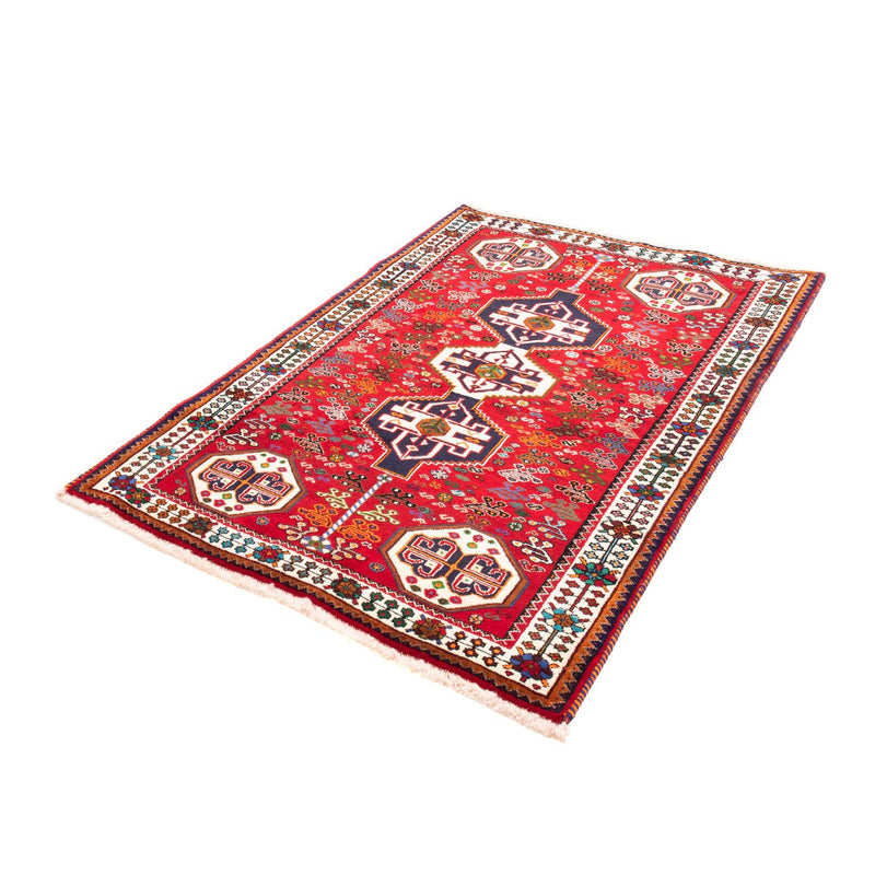 Perserteppich - Nomadic 158 x 112 cm - dunkelrot