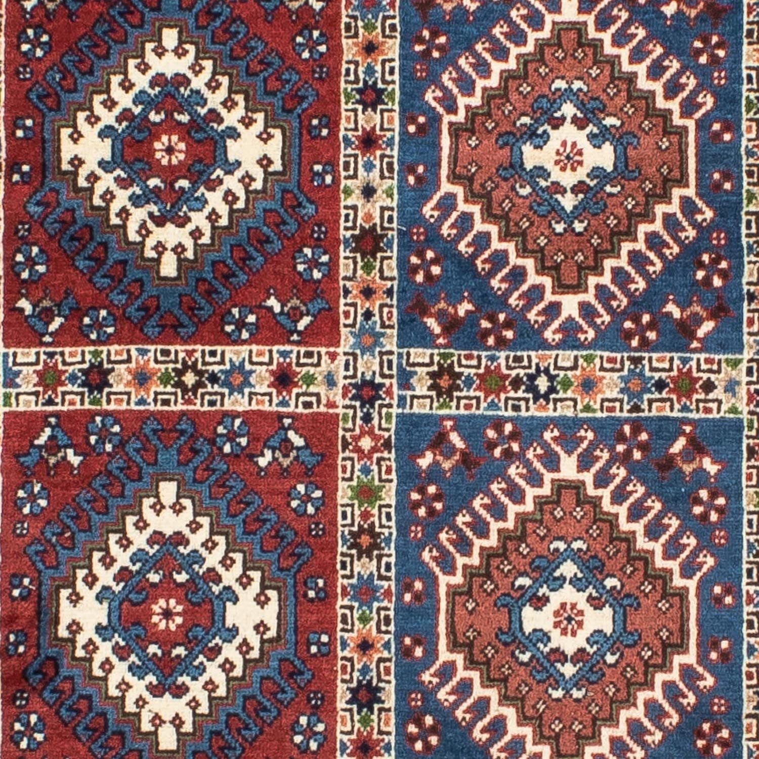 Perserteppich - Nomadic 398 x 83 cm - mehrfarbig