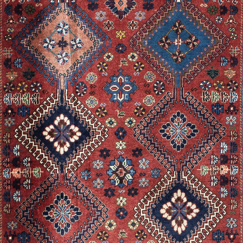 Perserteppich - Nomadic 193 x 102 cm - hellrot