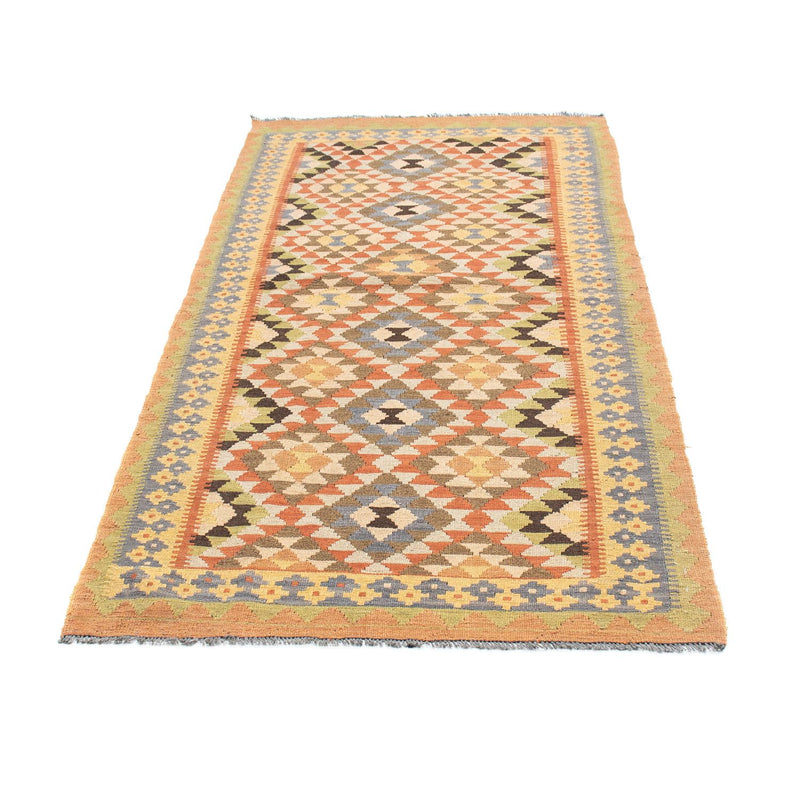 Kelim Teppich - Oriental 200 x 91 cm - hellbraun