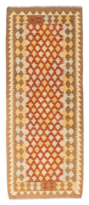 Kelim Teppich - Oriental 191 x 74 cm - hellbraun