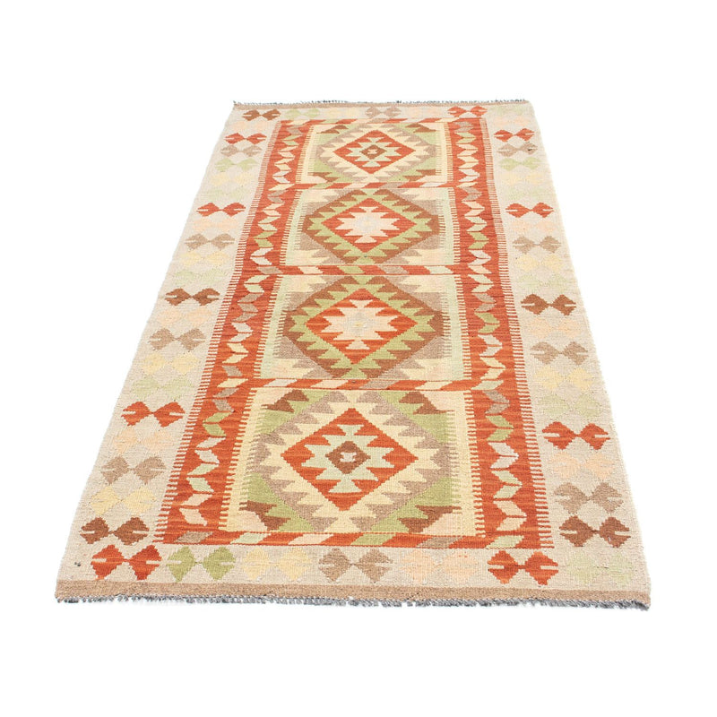 Kelim Teppich - Oriental 196 x 86 cm - beige