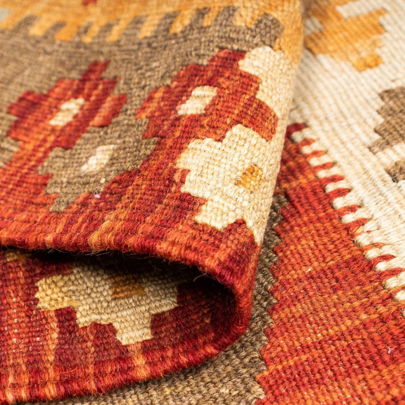 Kelim Teppich - Oriental 196 x 72 cm - beige