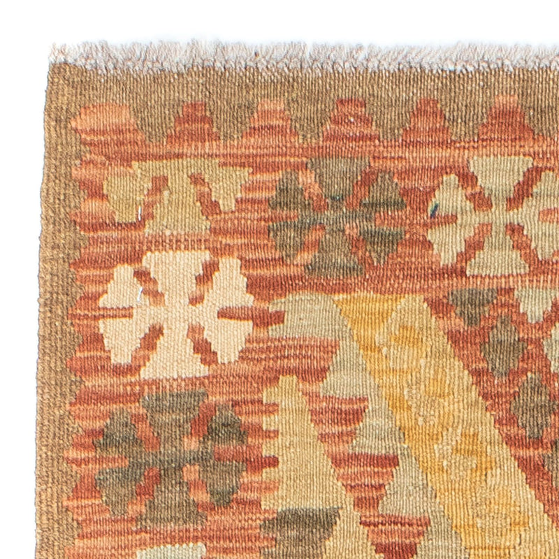 Kelim Teppich - Oriental 208 x 66 cm - hellrot