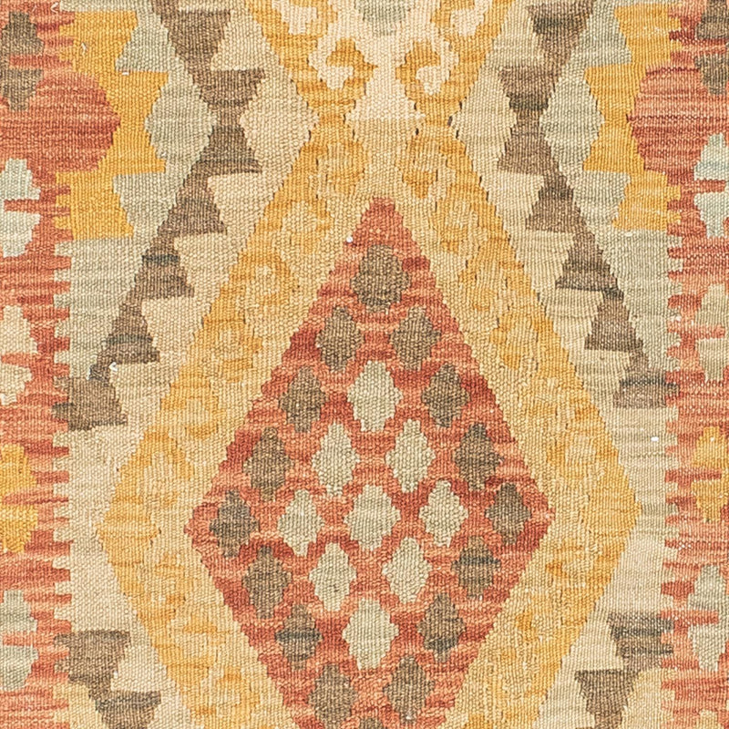 Kelim Teppich - Oriental 208 x 66 cm - hellrot