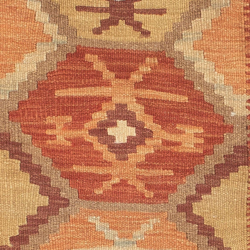 Kelim Teppich - Splash 203 x 68 cm - mehrfarbig