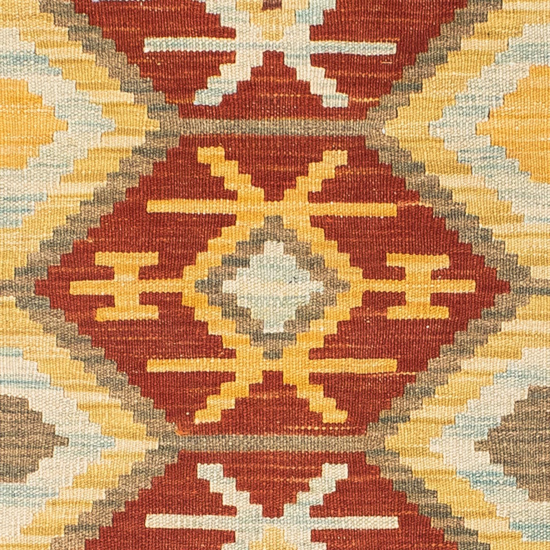 Kelim Teppich - Oriental 210 x 72 cm - hellbraun
