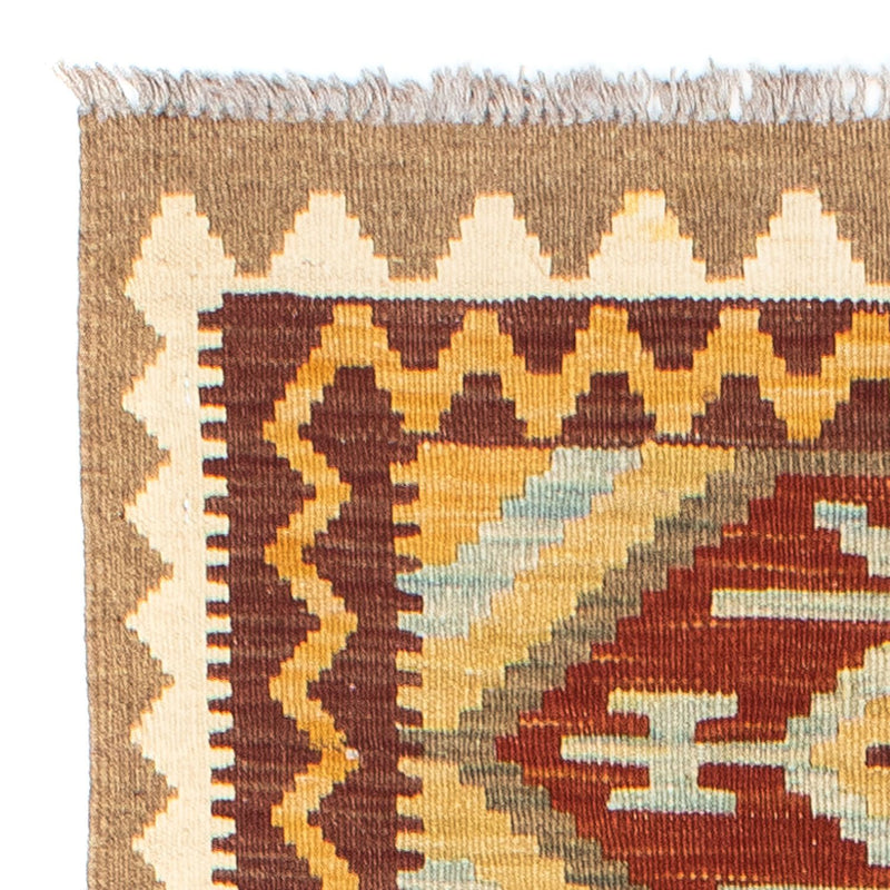Kelim Teppich - Oriental 210 x 72 cm - hellbraun