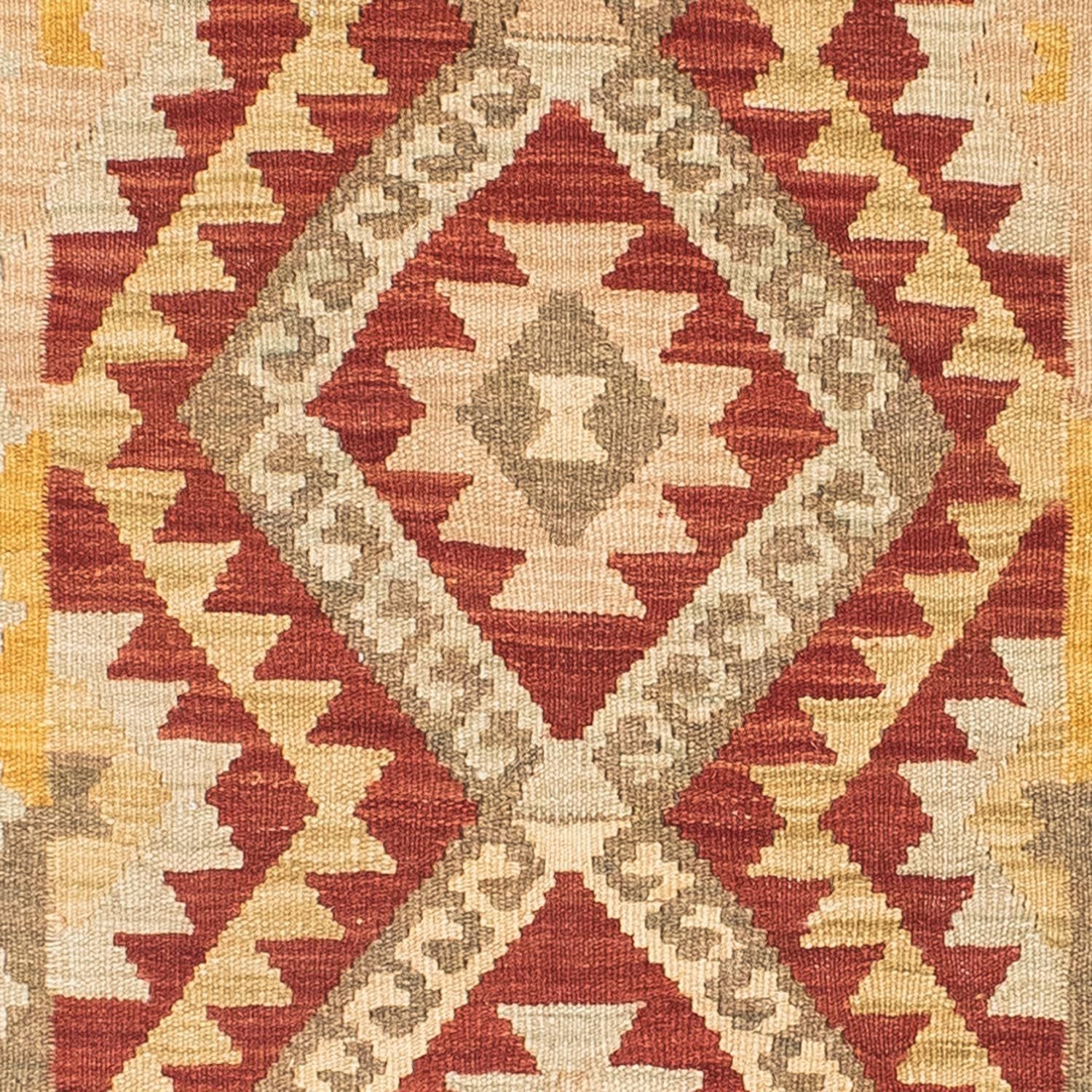 Kelim Teppich - Oriental 198 x 73 cm - beige