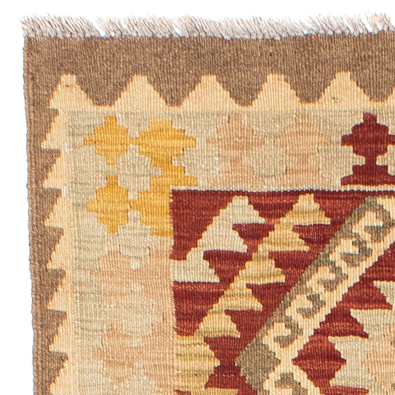 Kelim Teppich - Oriental 198 x 73 cm - beige