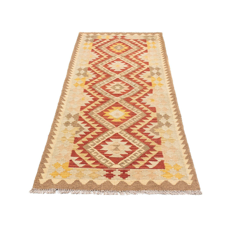 Kelim Teppich - Oriental 198 x 73 cm - beige