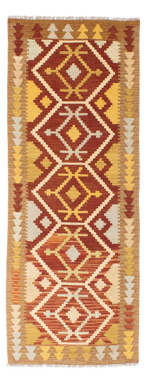Kelim Teppich - Oriental 206 x 73 cm - rost