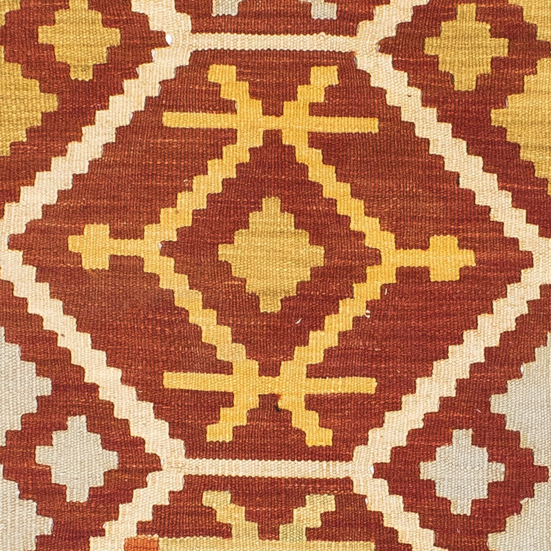 Kelim Teppich - Oriental 206 x 73 cm - rost