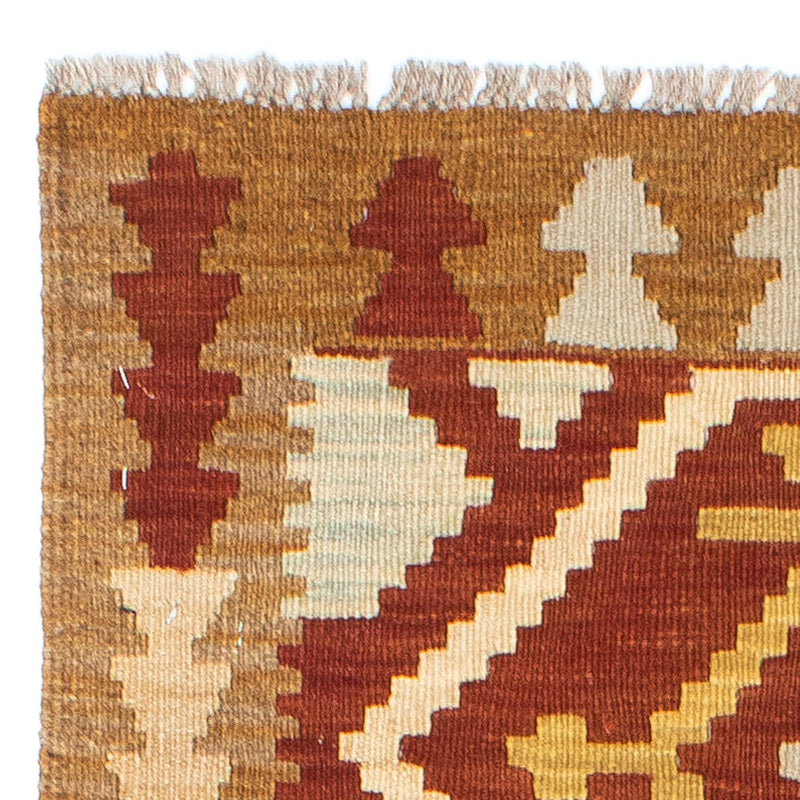 Kelim Teppich - Oriental 206 x 73 cm - rost