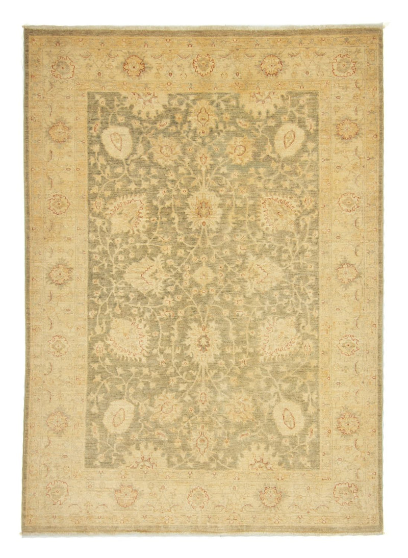 Ziegler Teppich 232 x 168 cm - grau