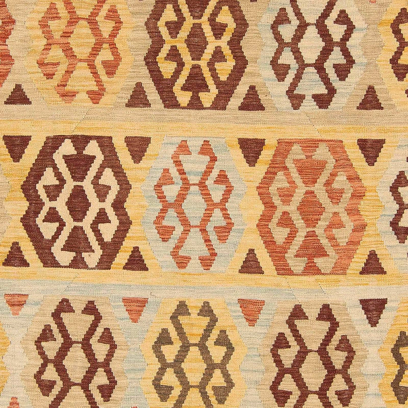 Kelim Teppich - Splash 287 x 199 cm - beige