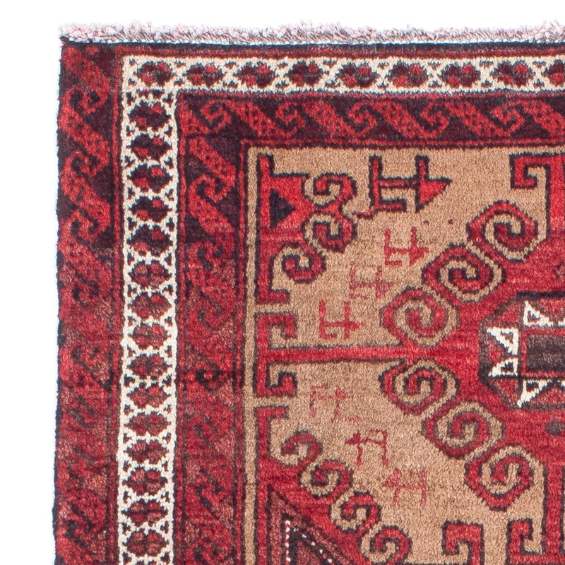 Belutsch Teppich 140 x 76 cm - rot