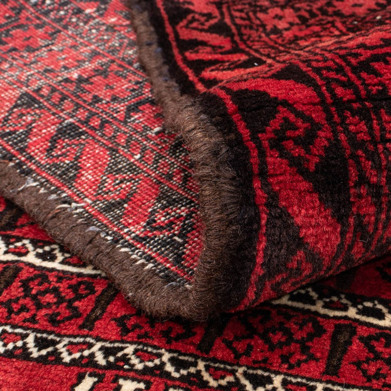 Belutsch Teppich 217 x 121 cm - rot