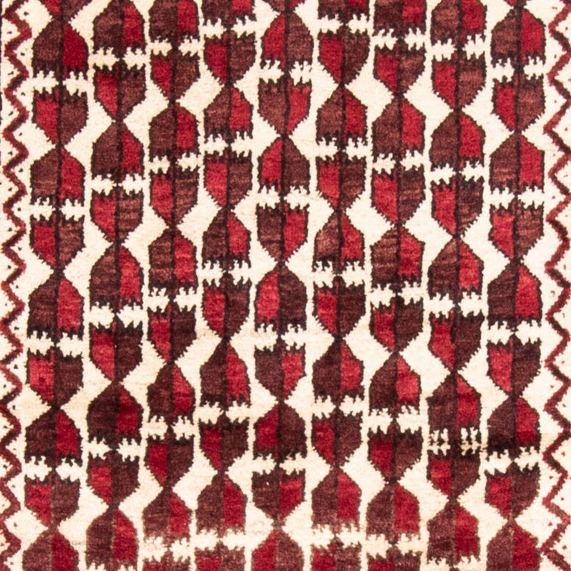 Belutsch Teppich 185 x 102 cm - dunkelrot