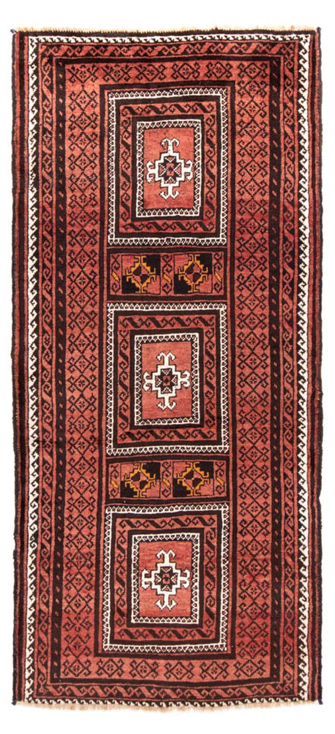 Belutsch Teppich 240 x 114 cm - rost
