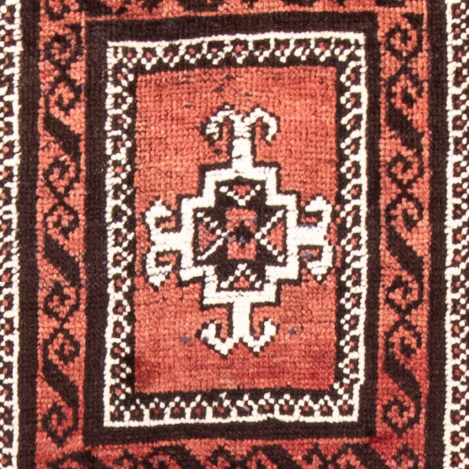 Belutsch Teppich 240 x 114 cm - rost