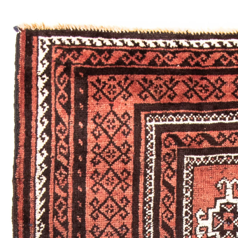 Belutsch Teppich 240 x 114 cm - rost
