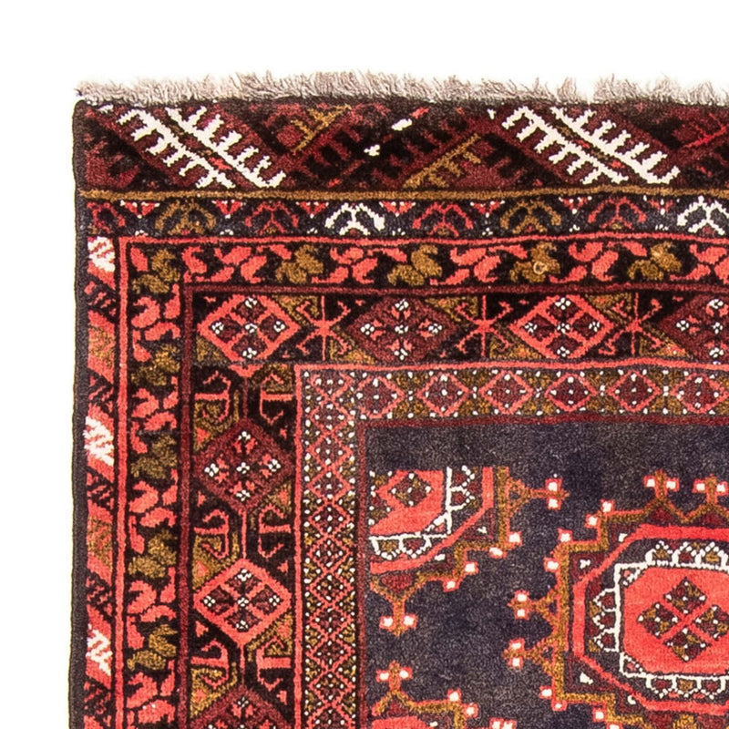 Belutsch Teppich 194 x 105 cm - hellrot