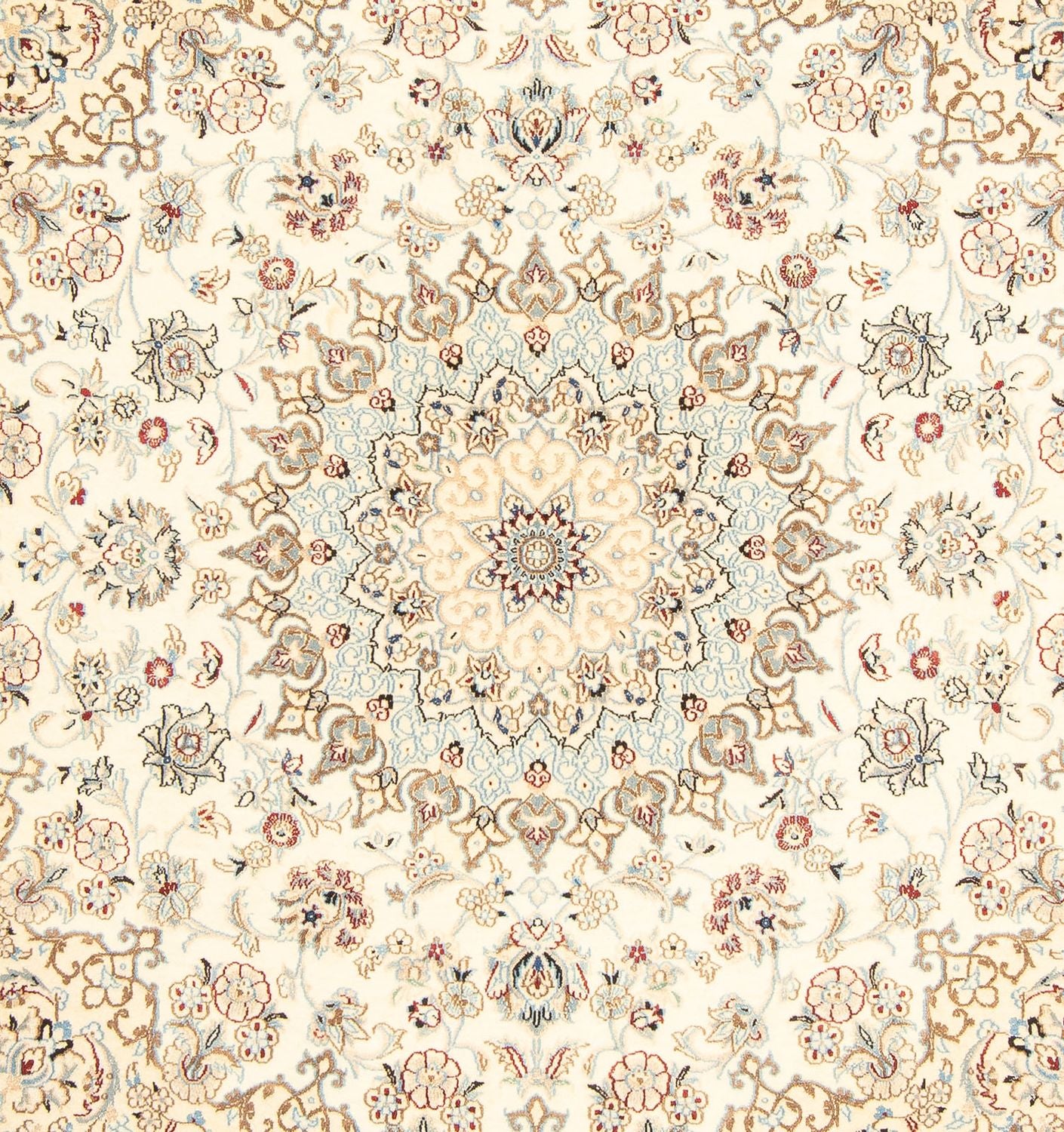 Perserteppich - Nain - Royal 203 x 202 cm Teppich Quadratisch