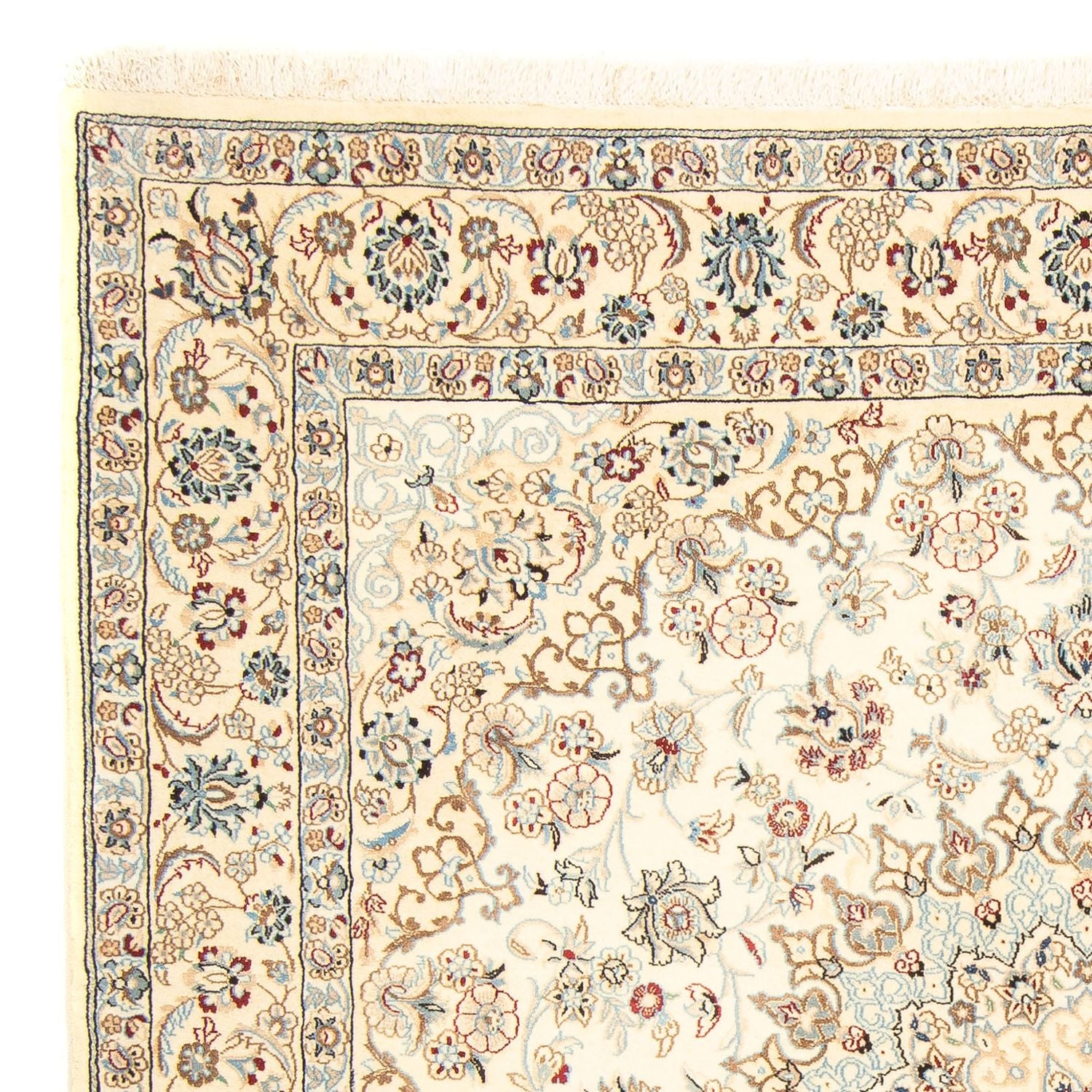 Perserteppich - Nain - Royal 203 x 202 cm Teppich Quadratisch