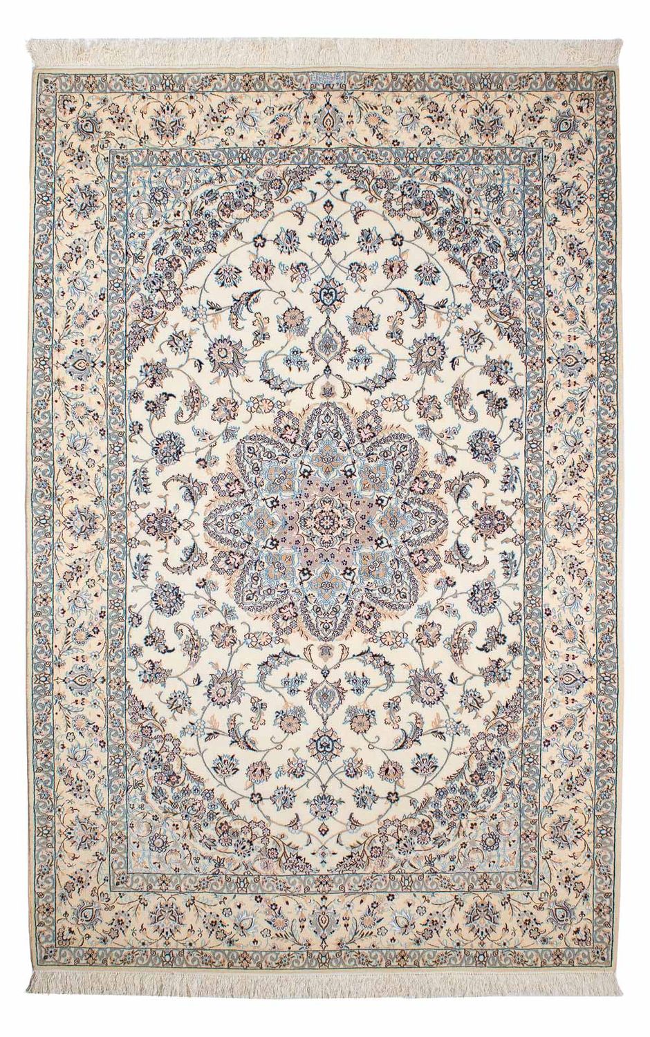 Perserteppich - Nain - Premium 235 x 153 cm Wohnzimmer Teppich