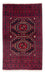 Belutsch Teppich 146 x 84 cm - dunkelrot