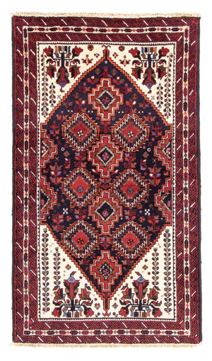 Belutsch Teppich 185 x 103 cm - dunkelblau