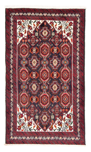 Belutsch Teppich 196 x 110 cm - dunkelblau