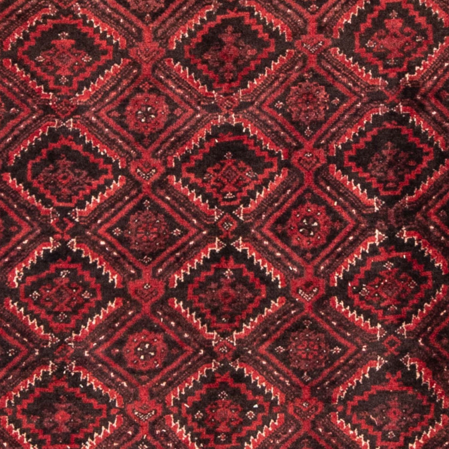 Belutsch Teppich 230 x 125 cm - rot