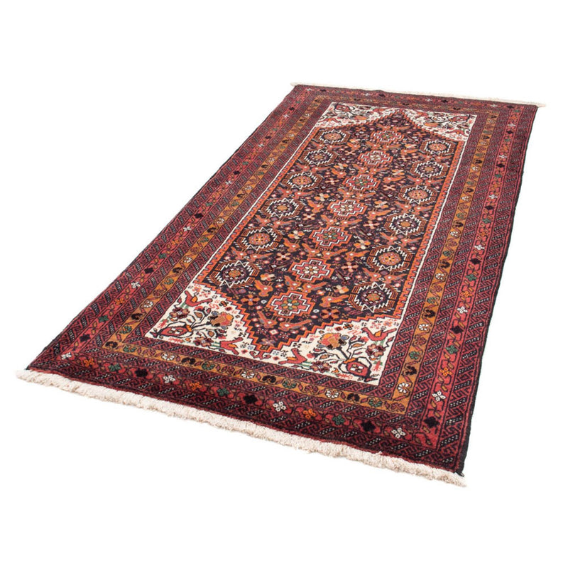 Belutsch Teppich 210 x 106 cm - rot