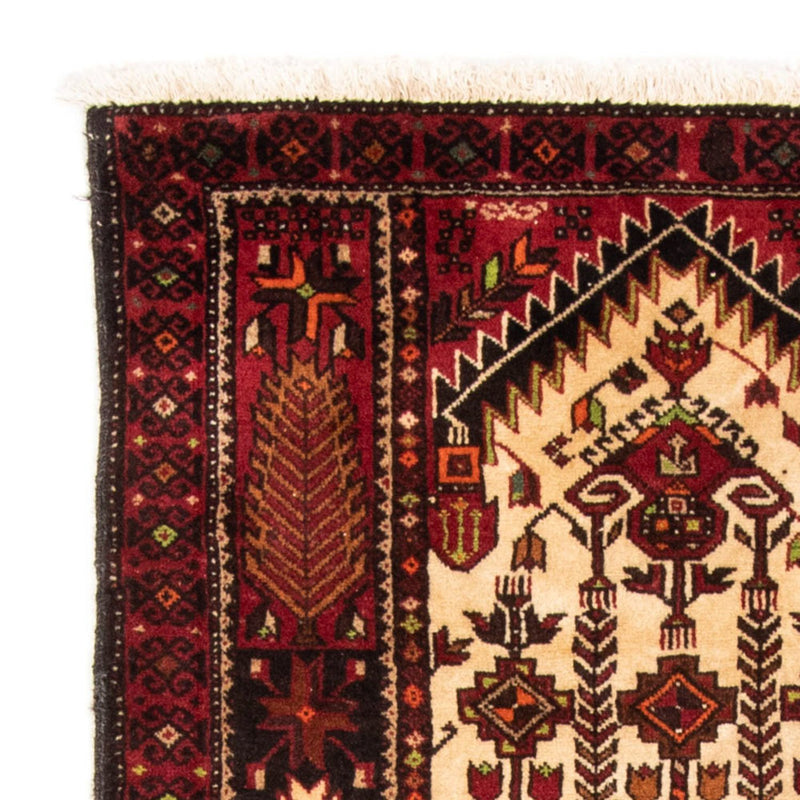 Belutsch Teppich 187 x 102 cm - rot