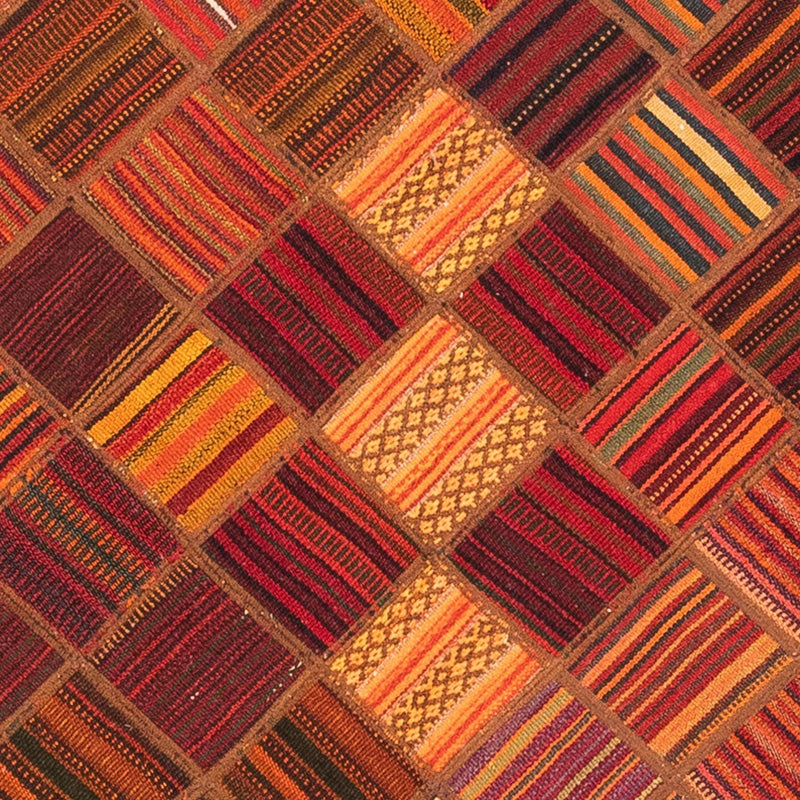 Patchwork Teppich 225 x 164 cm
