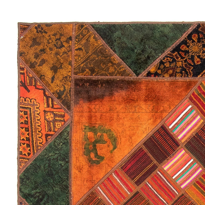 Patchwork Teppich 225 x 164 cm