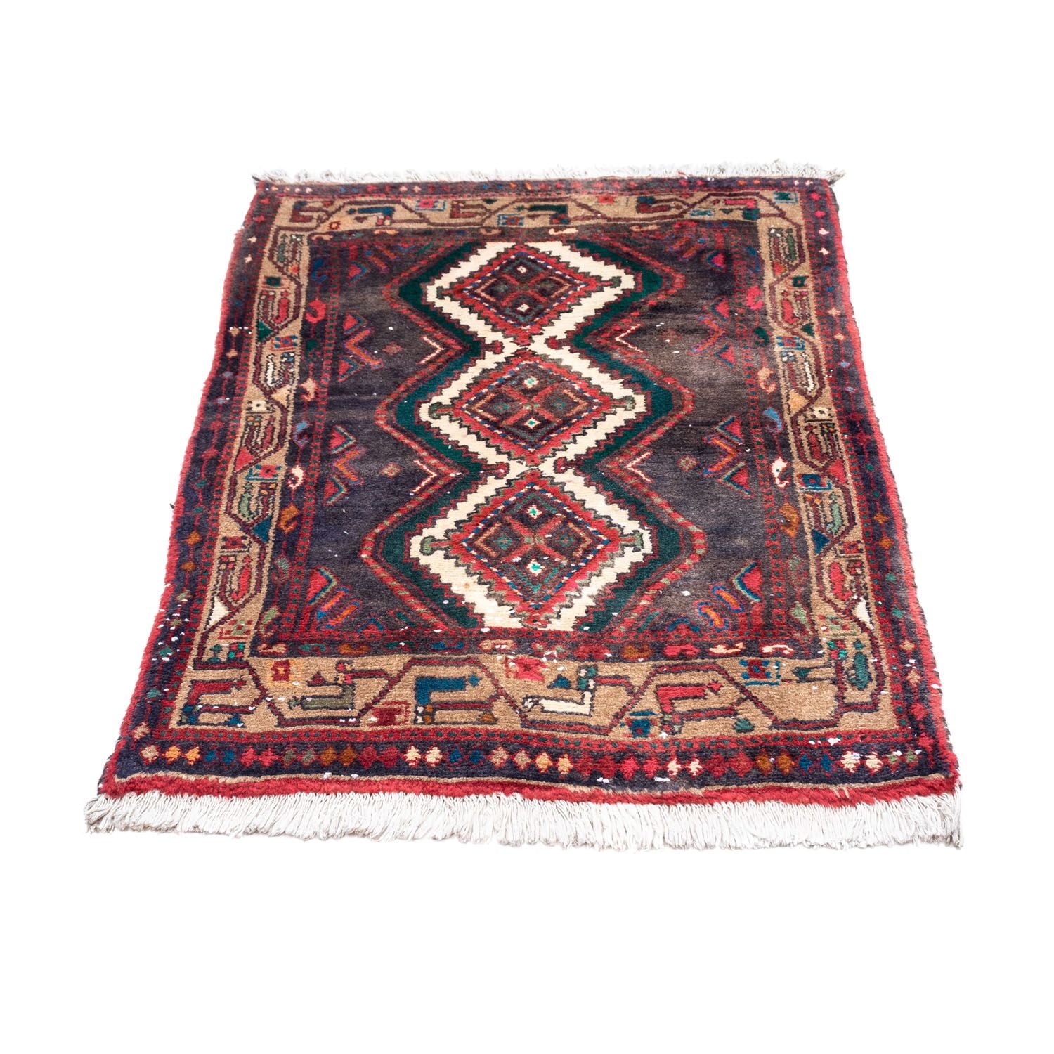 Perserteppich - Nomadic 115 x 78 cm - rot