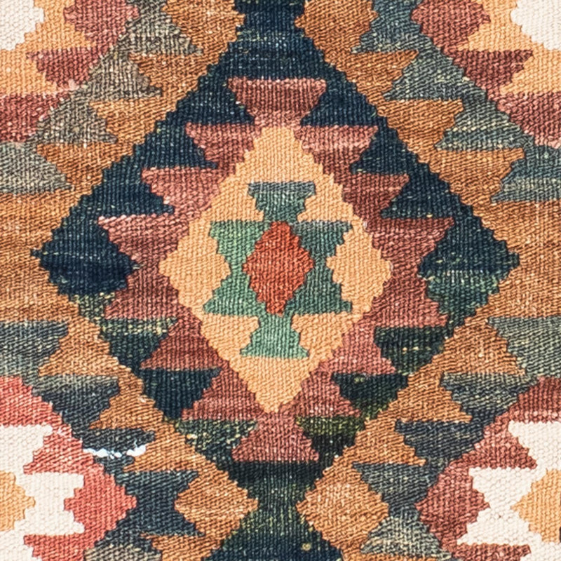 Kelim Teppich - Oriental 200 x 101 cm - hellbraun