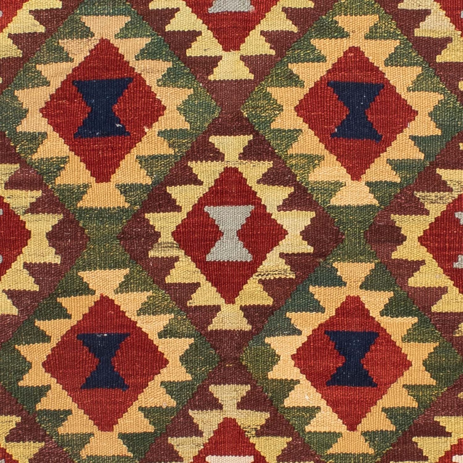 Kelim Teppich - Splash 176 x 155 cm - mehrfarbig