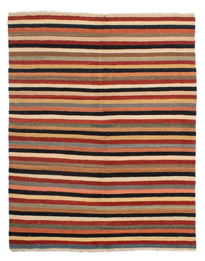 Kelim Teppich - Splash 200 x 152 cm - mehrfarbig