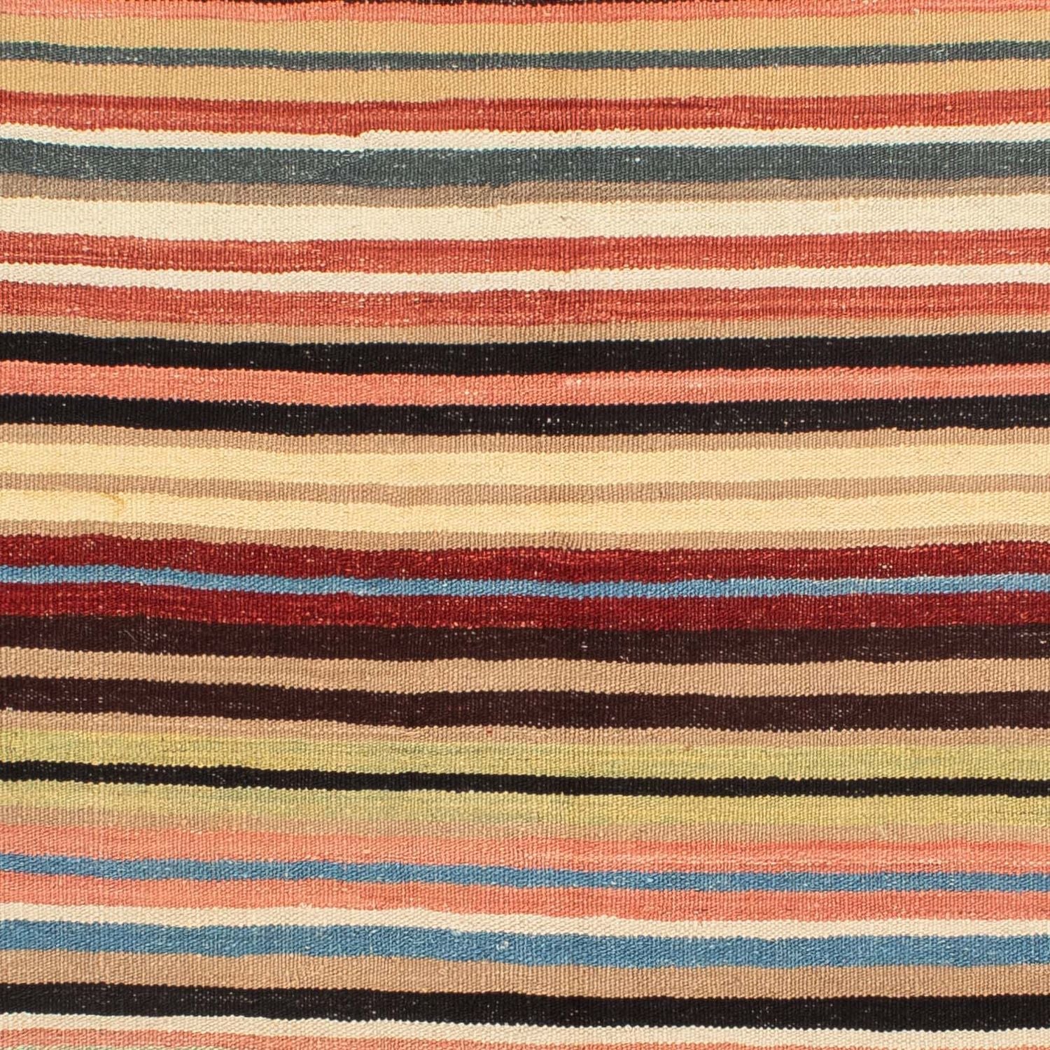 Kelim Teppich - Splash 199 x 156 cm - mehrfarbig