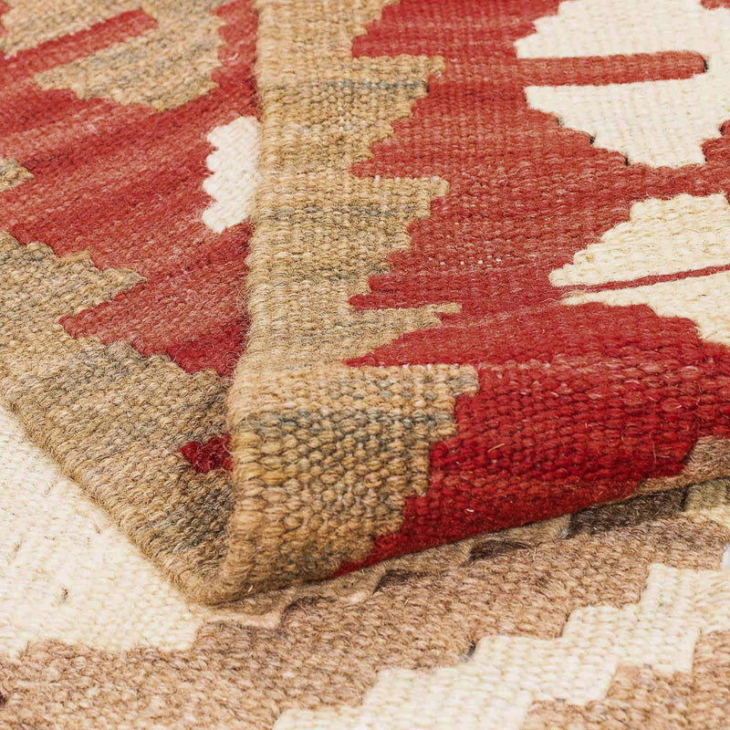 Kelim Teppich - Splash 290 x 193 cm - beige