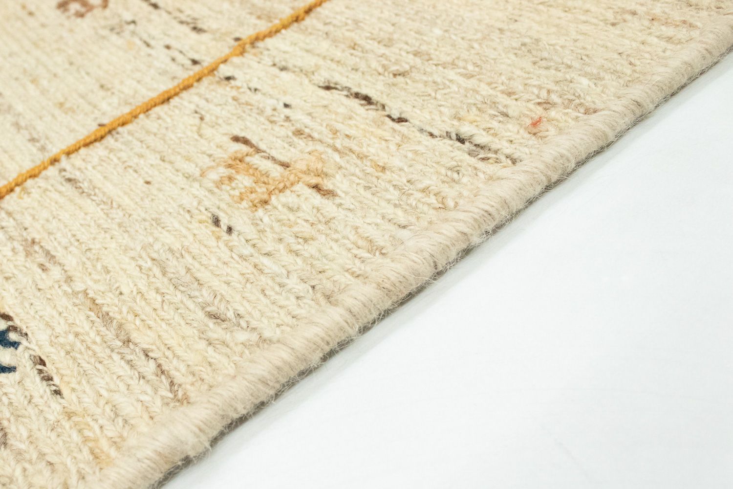 Gabbeh Teppich - Perser 143 x 97 cm - beige