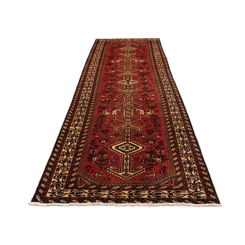 Perserteppich - Nomadic 393 x 115 cm - hellrot